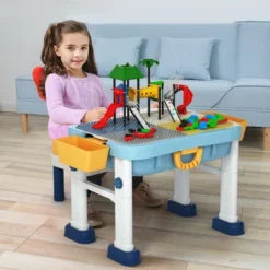Costway 6 In 1 Kids Activity Table Set W/ Chair Toddler Luggage Building Block Table -Costway Sales Store GUEST af62b6ed 908e 4a0b 99f7 d199263b3e57