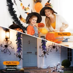 Costway 9ft Pre-lit Christmas Halloween Garland Black W/ 50 Purple LED Lights 13 Costway 9ft Pre-lit Christmas Halloween Garland Black W/ 50 Purple LED Lights -Costway Sales Store GUEST b25ac2fc bcf3 499e a541 282714f02a1d