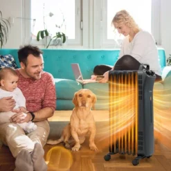 Costway 1500W Oil Filled Space Heater Electric Heater W/Adjustable Thermostat -Costway Sales Store GUEST bac3f54a 344b 458b 9f22 38200acd84ce
