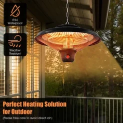 Costway 1500W Electric Hanging Heater Ceiling Mounted Infrared Heater W/Remote Control 15 Costway 1500W Electric Hanging Heater Ceiling Mounted Infrared Heater W/Remote Control -Costway Sales Store GUEST bf8947fb 32b4 4857 95e6 3907de39168a