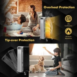 Costway 1500W Oil-Filled Radiator Heater Portable Electric Space Heater 3 Heat Settings 13 Costway 1500W Oil-Filled Radiator Heater Portable Electric Space Heater 3 Heat Settings -Costway Sales Store GUEST c0a10978 3465 41b3 bf2b 3696aeff1e52