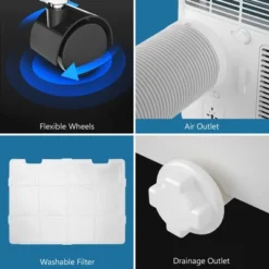 Costway 6000 BTU (Ashrae 10000 BTU) Portable Air Conditioner Air Cooler W/Remote Control -Costway Sales Store GUEST c40dc3cb d7ac 4824 8fc8 2dd68702f7e9