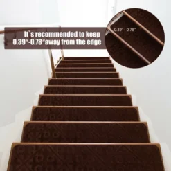 Costway 15PCS Non-Slip Carpet Stair Treads 30'' X 8'' Mats Indoor For Wooden Steps -Costway Sales Store GUEST c469f5a2 b9c1 42d1 b797 f276df0fee69