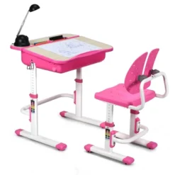 Costway Adjustable Children Study Desk Chair Set W/Winged Backrest Pink 17 Costway Adjustable Children Study Desk Chair Set W/Winged Backrest Pink -Costway Sales Store GUEST c8b8a66b 019c 46b5 8ce3 04f24c0ae7cd