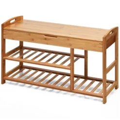 Costway 3-Tier Bamboo Shoe Bench Entryway Storage Rack Organizer Home Hallway BrownNature 21 Costway 3-Tier Bamboo Shoe Bench Entryway Storage Rack Organizer Home Hallway BrownNature -Costway Sales Store GUEST ce085d6f c34e 468e 8fdd 7ace618b7673