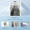 Costway Evaporative Air Cooler Fan Portable Oscillating Swamp With 3 Speeds Modes Remote