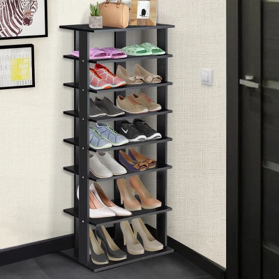 Patented 7-Tier Dual Shoe Rack Practical Free Standing Shelves Storage Shelves Concise 2 Patented 7-Tier Dual Shoe Rack Practical Free Standing Shelves Storage Shelves Concise - Image 2