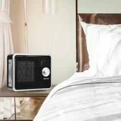 Costway 1200W Portable Electric PTC Space Heater Safety Shut-Off Tilt Protection Office