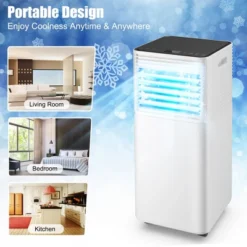 Costway 10000 BTU ASHRAE Portable Air Conditioner 3-in-1 Air Cooler W/Dehumidifier & Fan Mode 16 Costway 10000 BTU ASHRAE Portable Air Conditioner 3-in-1 Air Cooler W/Dehumidifier & Fan Mode -Costway Sales Store GUEST d90fb39b 4429 48a9 a0a8 55de815df936