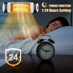 Costway Wall-Mounted Electric Heater Patio Infrared Heater W/ Remote Control -Costway Sales Store GUEST decd1b35 7e91 47e1 8cd2 8dce2016b71b