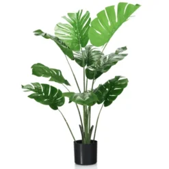 Costway 4FT Artificial Monstera Deliciosa Plant Palm Tree W/ Cement-Filled Pot Indoor Outdoor 20 Costway 4FT Artificial Monstera Deliciosa Plant Palm Tree W/ Cement-Filled Pot Indoor Outdoor -Costway Sales Store GUEST e116e74a 22eb 4c07 bf56 4260a0a30389