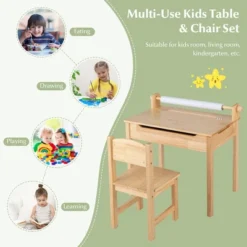Costway Toddler Multi Activity Table With Chair Kids Art & Crafts Table With Paper Roll Holder -Costway Sales Store GUEST e2e37a58 b888 4644 b571 ebb94a9f9fff