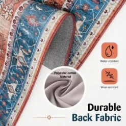 Costway Area Rug 5' X 7' Distressed Vintage Home Carpet Living Room Bedroom Non-Shedding 14 Costway Area Rug 5' X 7' Distressed Vintage Home Carpet Living Room Bedroom Non-Shedding -Costway Sales Store GUEST e322b44c b772 4034 90f0 c0140db1bfb2