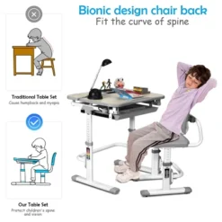 Costway Children Desk Chair Set Adjustable Study Table Drawer -Costway Sales Store GUEST e52e9349 6186 4731 8f3e 7e4aa7189a3c
