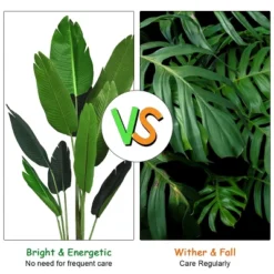 Costway 5.3 FT Artificial Tropical Palm Tree Green Indoor-Outdoor Home Decorative Planter -Costway Sales Store GUEST e5981cdd d173 4361 a508 376169ea1818