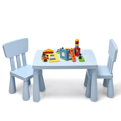 Costway Kids Table & 2 Chairs Set Toddler Activity Play Dining Study Desk Baby Gift 10 Costway Kids Table & 2 Chairs Set Toddler Activity Play Dining Study Desk Baby Gift - Image 10