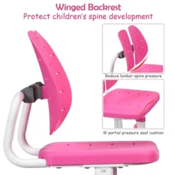Costway Children Desk Chair Set Adjustable Study Table Drawer Winged Backrest Chair -Costway Sales Store GUEST f2600da4 4eb3 4c96 96bb 8712c40425d1