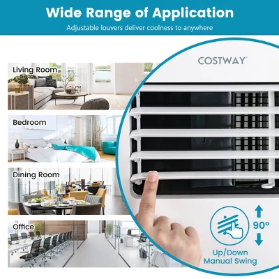 Costway 8000 BTU Portable Air Conditioner 3-in-1 AC Unit With Cool Fan Dehum Sleep Mode 8 Costway 8000 BTU Portable Air Conditioner 3-in-1 AC Unit With Cool Fan Dehum Sleep Mode - Image 8