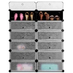 Costway 12 Cubic Portable Shoe Rack Shelf Cabinet Storage Closet Organizer Home Furni -Costway Sales Store GUEST f49206de f3f6 4f94 92ca af13d0e904d4