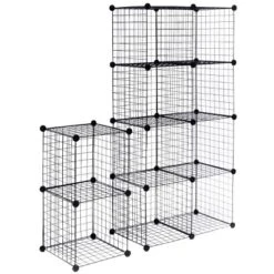 Costway 12 Cube Grid Wire Organizer Wardrobe Shelves Bookcase DIY -Costway Sales Store GUEST f4c15eb4 b25e 46d4 83b8 58b3418085e9