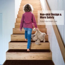 Costway 15PCS Non-Slip Carpet Stair Treads 30'' X 8'' Mats Indoor For Wooden Steps -Costway Sales Store GUEST faac41d3 a06f 4cec aec2 92bd542b64b8