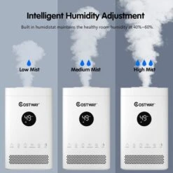 Costway 3.5L Quiet Top Fill Air Humidifier W/ 3-Level Mist Timer Sleep Mode For Bedroom 12 Costway 3.5L Quiet Top Fill Air Humidifier W/ 3-Level Mist Timer Sleep Mode For Bedroom -Costway Sales Store GUEST fae5dff2 3062 40c0 869e 026fb68aed4d
