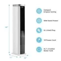 Costway 3-In-1 Portable Evaporative Air Cooler 40'' Bladeless Cooling Tower Fan W/Timer 18 Costway 3-In-1 Portable Evaporative Air Cooler 40'' Bladeless Cooling Tower Fan W/Timer -Costway Sales Store GUEST fcacd2a4 b834 4f85 8607 33e709142550