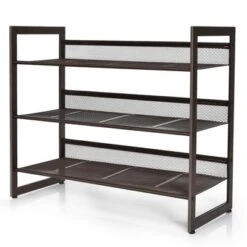 Costway 2-Tier3-Tier4-Tier Shoe Rack Adjustable To Flat Or Slant Shoe Organizer Holder Stand -Costway Sales Store GUEST fcc4d3ea 4418 4f48 93f9 759f11453786