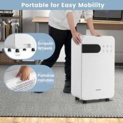 Costway Dehumidifier For Home Basement Portable 32 Pints With Sleep Mode Up To 2500 Sq. Ft 14 Costway Dehumidifier For Home Basement Portable 32 Pints With Sleep Mode Up To 2500 Sq. Ft -Costway Sales Store GUEST fe5d4f8a c500 4f5b b76d 80dd9d557231